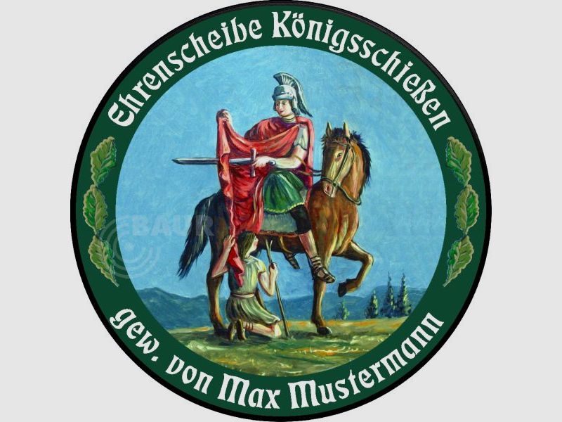Schützenscheibe ECO-LINE Motiv 202