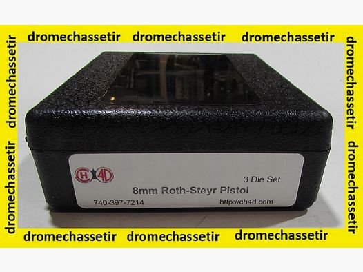 Juego de herramientas CH4D para recargar el calibre 8mm Roth Steyr Pistol