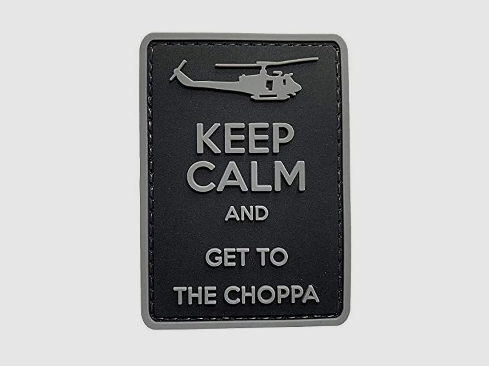ASMC ASMC 3D Patch Keep calm and get to the choppa