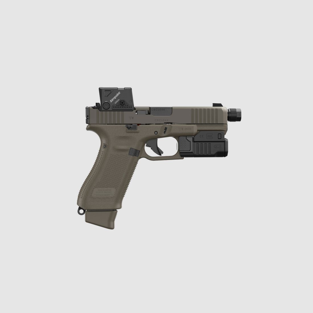 GLOCK 45 HUNTER AIMPOINT+GTL2, immagine 3 di 4