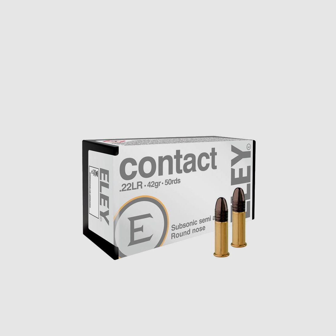 ELEY .22 LR SUBSONIC CONTACT 2.72 g/42 gr (50)