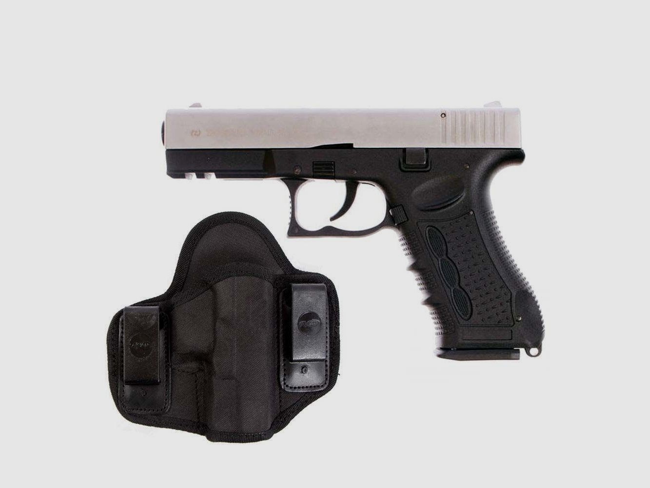 Zoraki Zoraki 917 Matt Chrome incl. belt holster