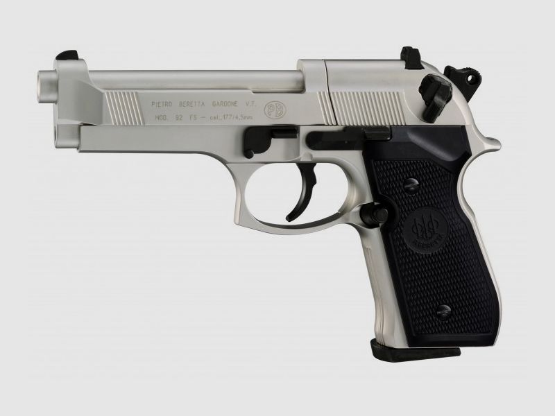 Beretta 92 FS, Nickel, immagine 1 di 3