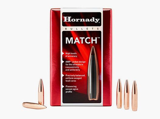 HORNADY 6,5 mm .264 140 gr BTHP Match Inhalt:100Stk.