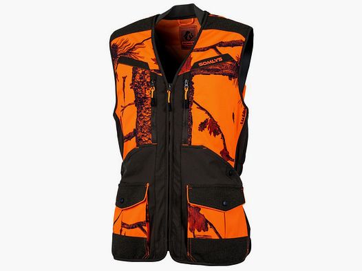 Somlys Signal Vest Softshell Camo fire/ dark green