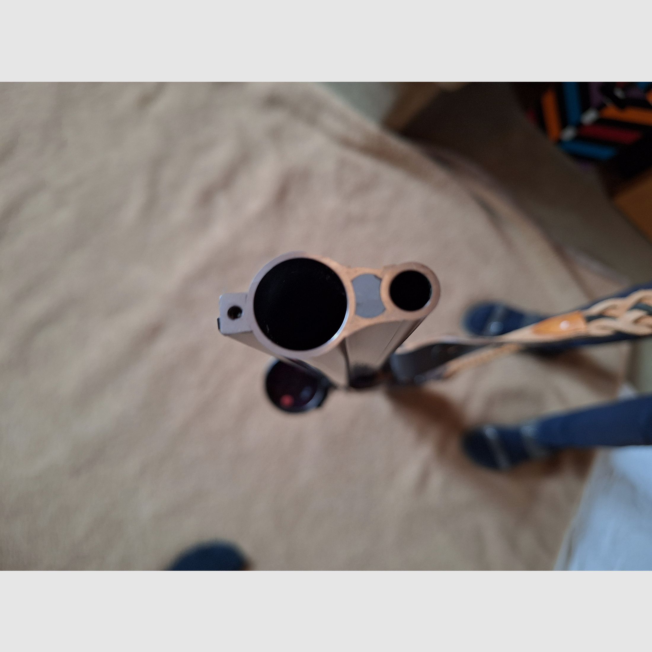 Escopeta combinada de Blaser, modelo BBF 700/88, calibre 12/70 cañón de escopeta, .30-06 cañón de rifle, visor Schmidt & Bender 2,5 - 10x