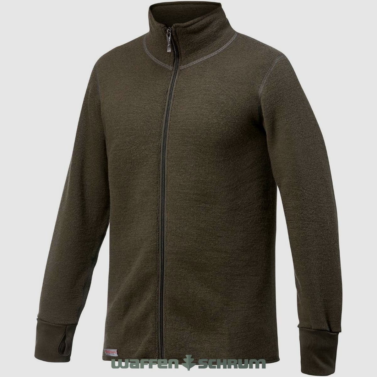 Woolpower Jacke Full Zip - 600g Pine Green