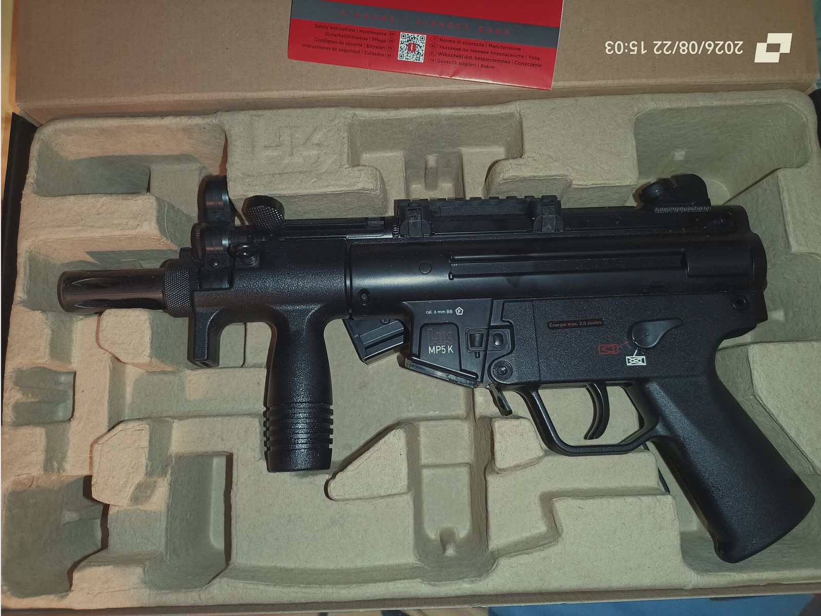 Hecker und Koch MP 5 k 6mm bb
