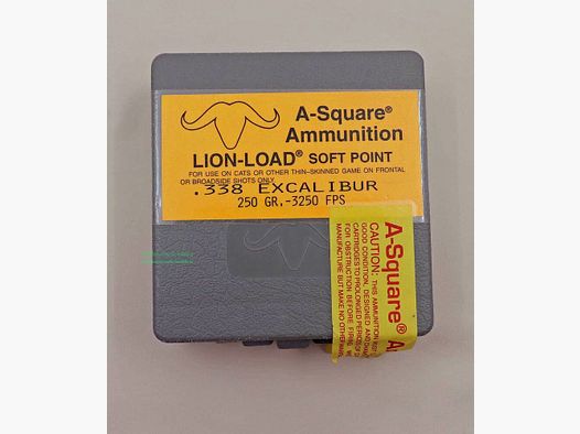 A-Square Ammunition Büchsenpatronen .338Excalibur