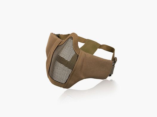 ASG Strike Systems Metal Mesh Mask Gittermaske mit Cheekpads TAN