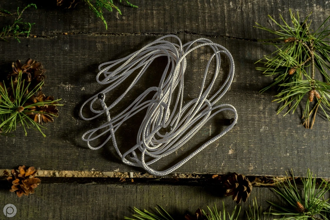 Whoopie-Slings-Set aus Dyneema TigerWood, zusätzliche Leinen für die Hängematte