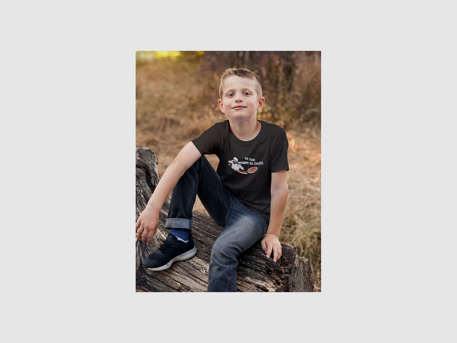 Trischitti T-Shirt schwarz "No Fear No Limits": Zeige deine Leidenschaft für das Schießen, Bild 4 von 4