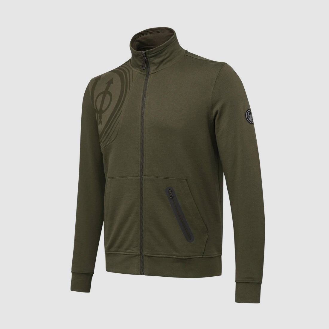 Herren Sweatshirt Beretta Corporate Grün Stein, Bild 1 von 3
