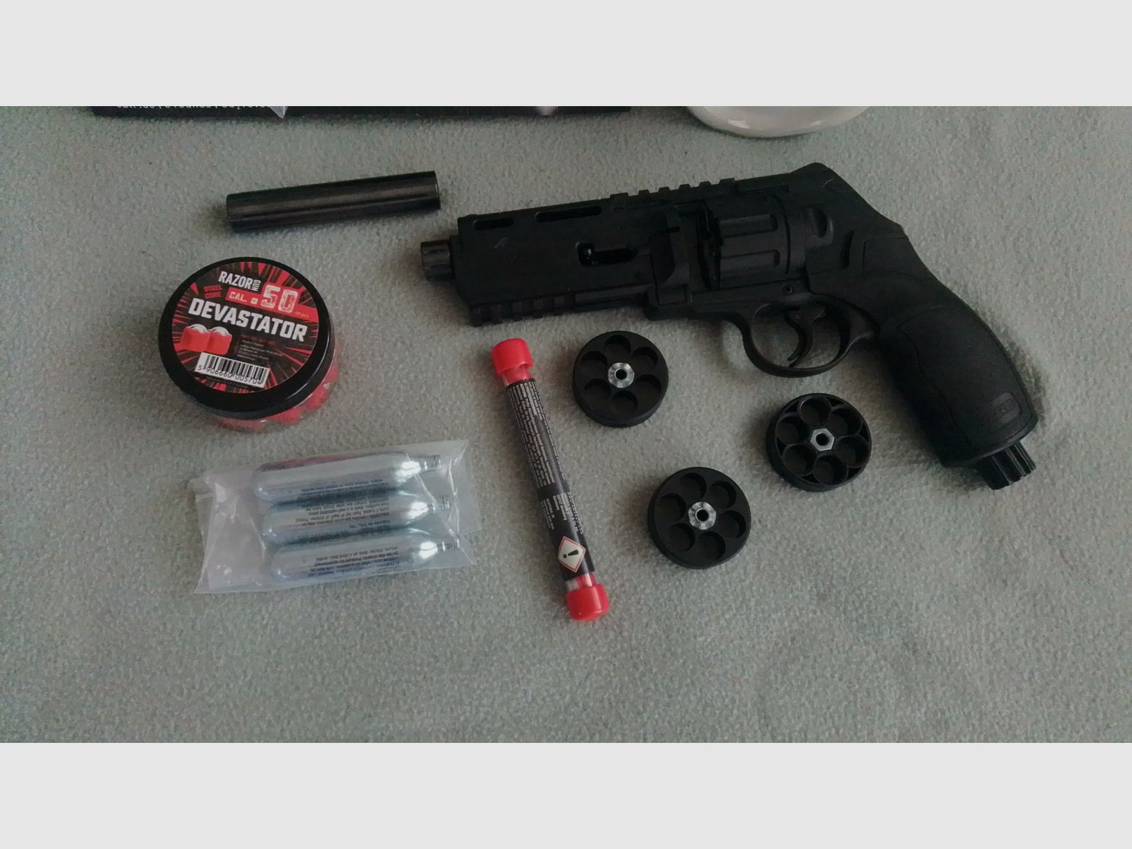 HDR50 Home Defense Revolver cal. 50 T4E Trainings Marker Co2 RAM Waffe