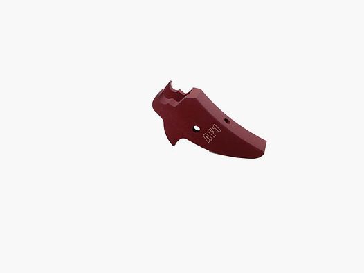 Arsenal Firearms Ergal Trigger rood, voor Strike One & Speed, van aluminium