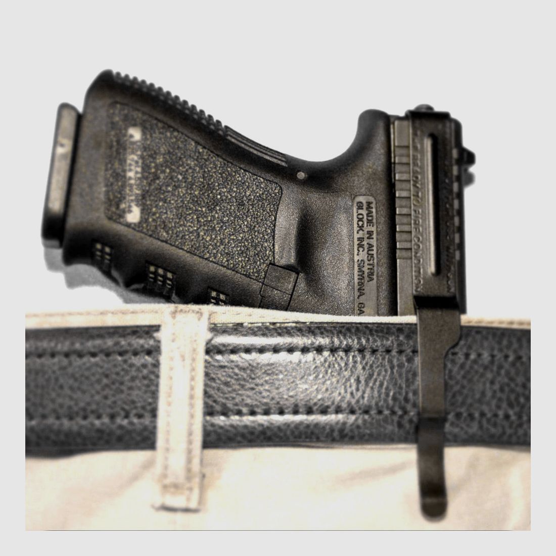 ClipDraw Glock Oficial Gen 1 a 5 – Clip de Cintura Discreto Sin Fundas, imagen 3 de 5