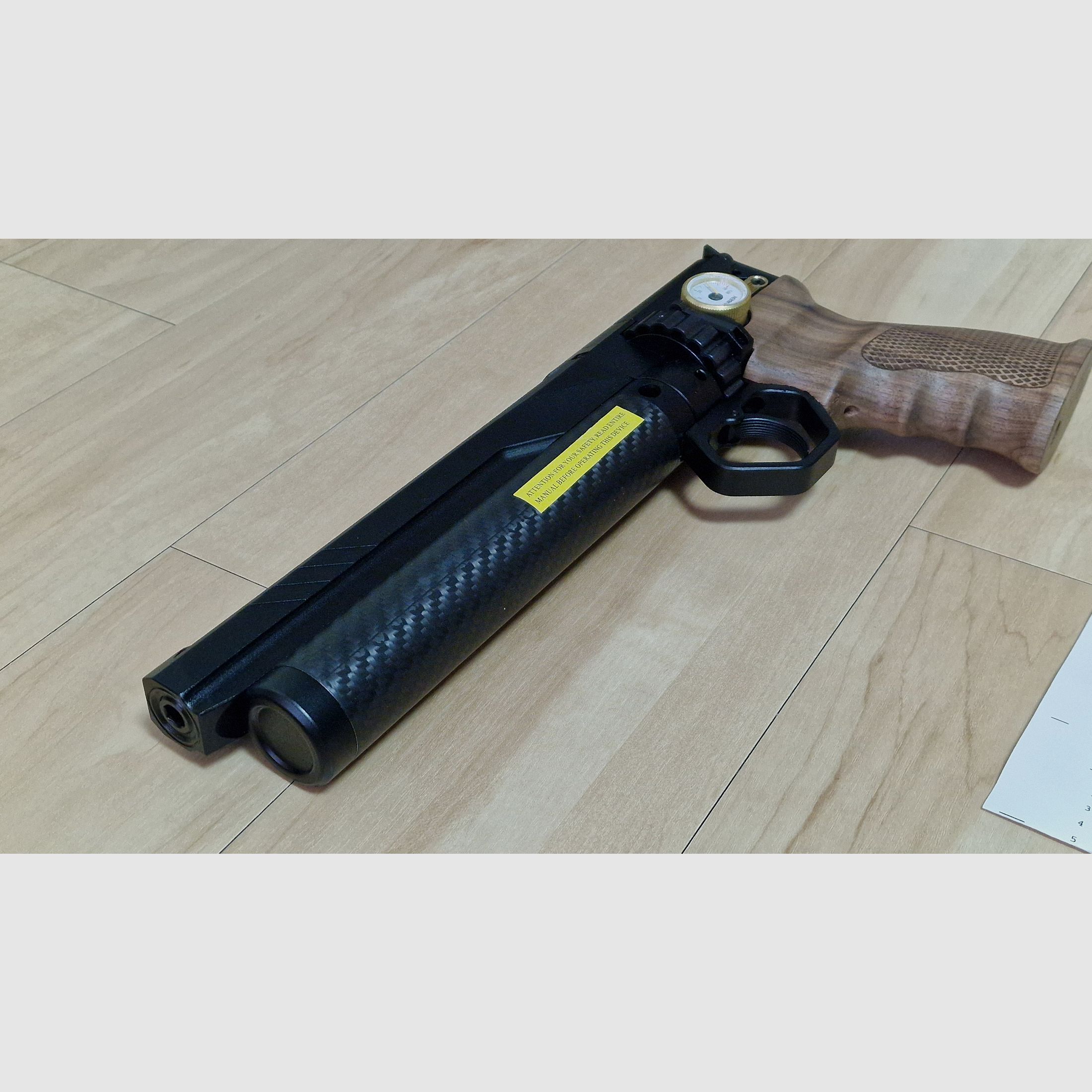 NUOVO & mai usato: Huben GK1 + valigetta + silenziatore + grilletto con guida Picatinny + munizioni