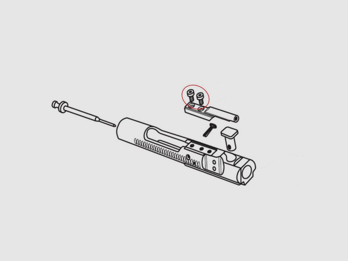 Eemann Tech Draagboutsleutel voor AR-15 – 2 stuks., afbeelding 3 van 3