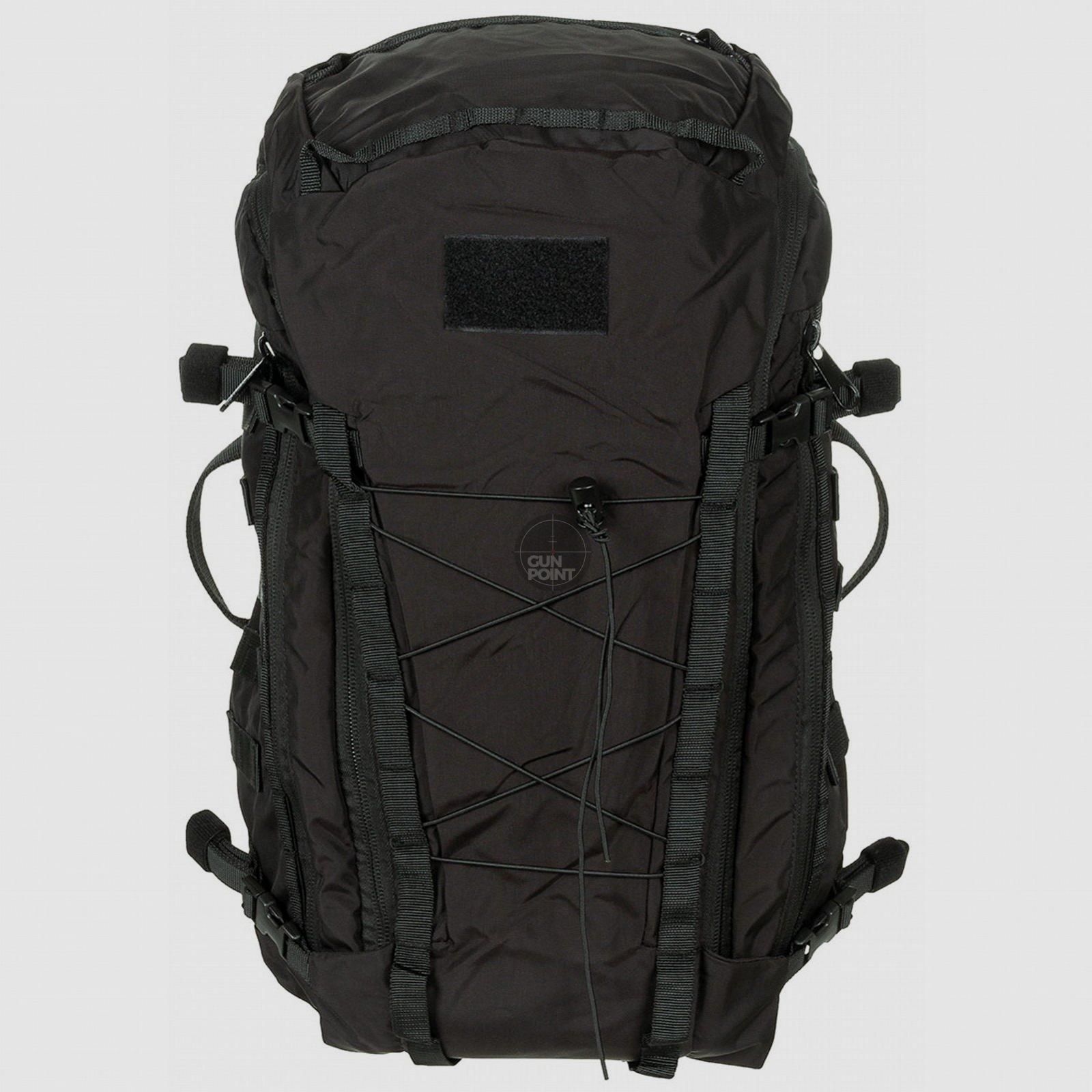 Sac à dos, "Mission 30", noir, Cordura