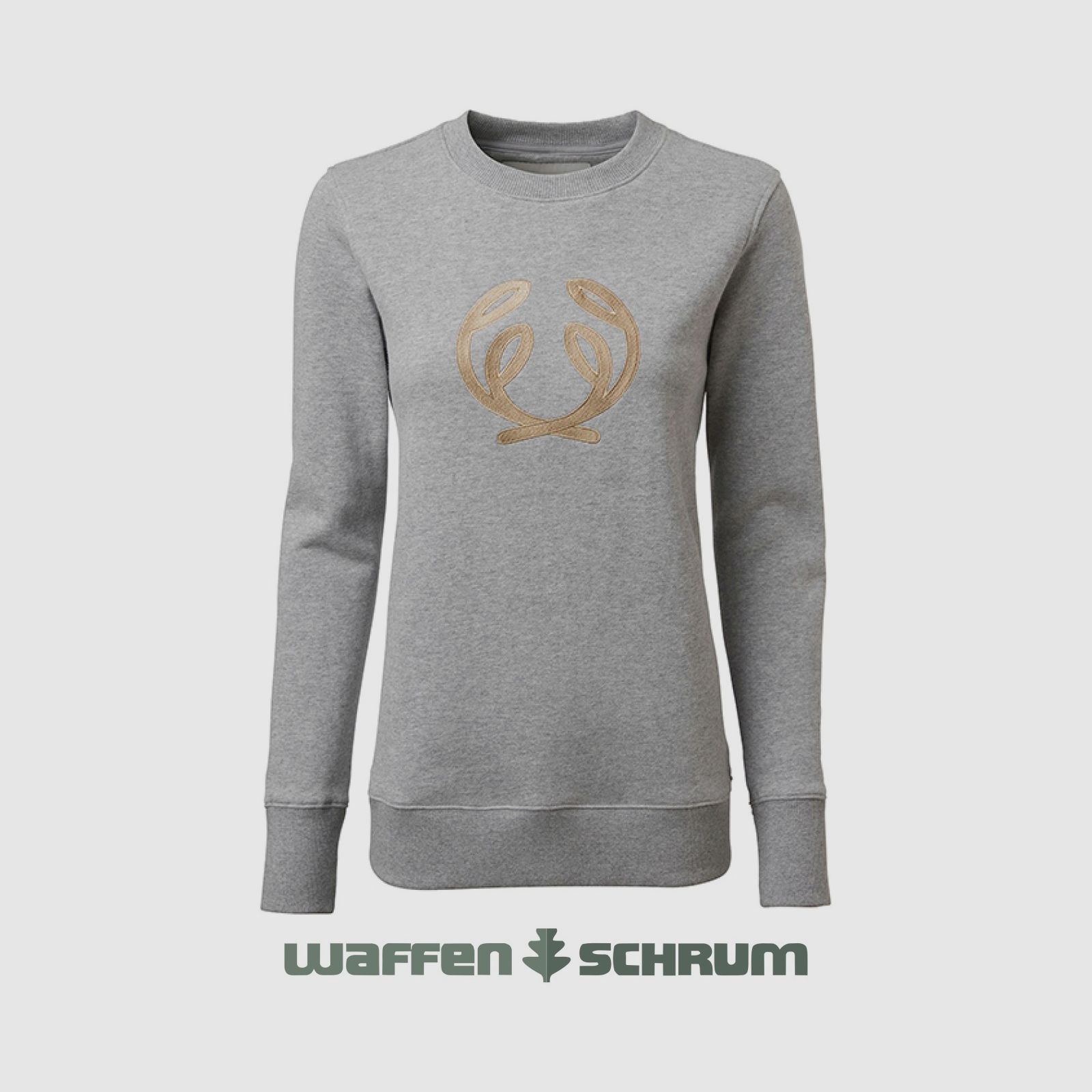 Chevalier Sweatshirt Logo Grey Melange