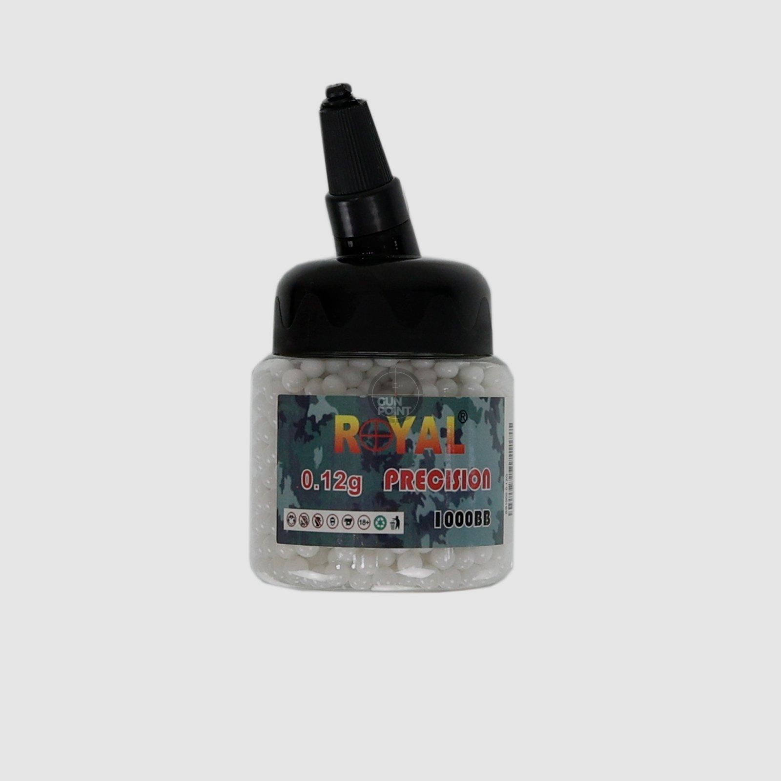 Softair - Kugeln ROYAL Precision BB`s - 0.12g 1.000 Stk. Gelb