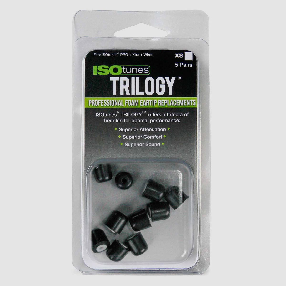 ISOTUNES Ersatz-Ohrstöpsel Trilogy XS