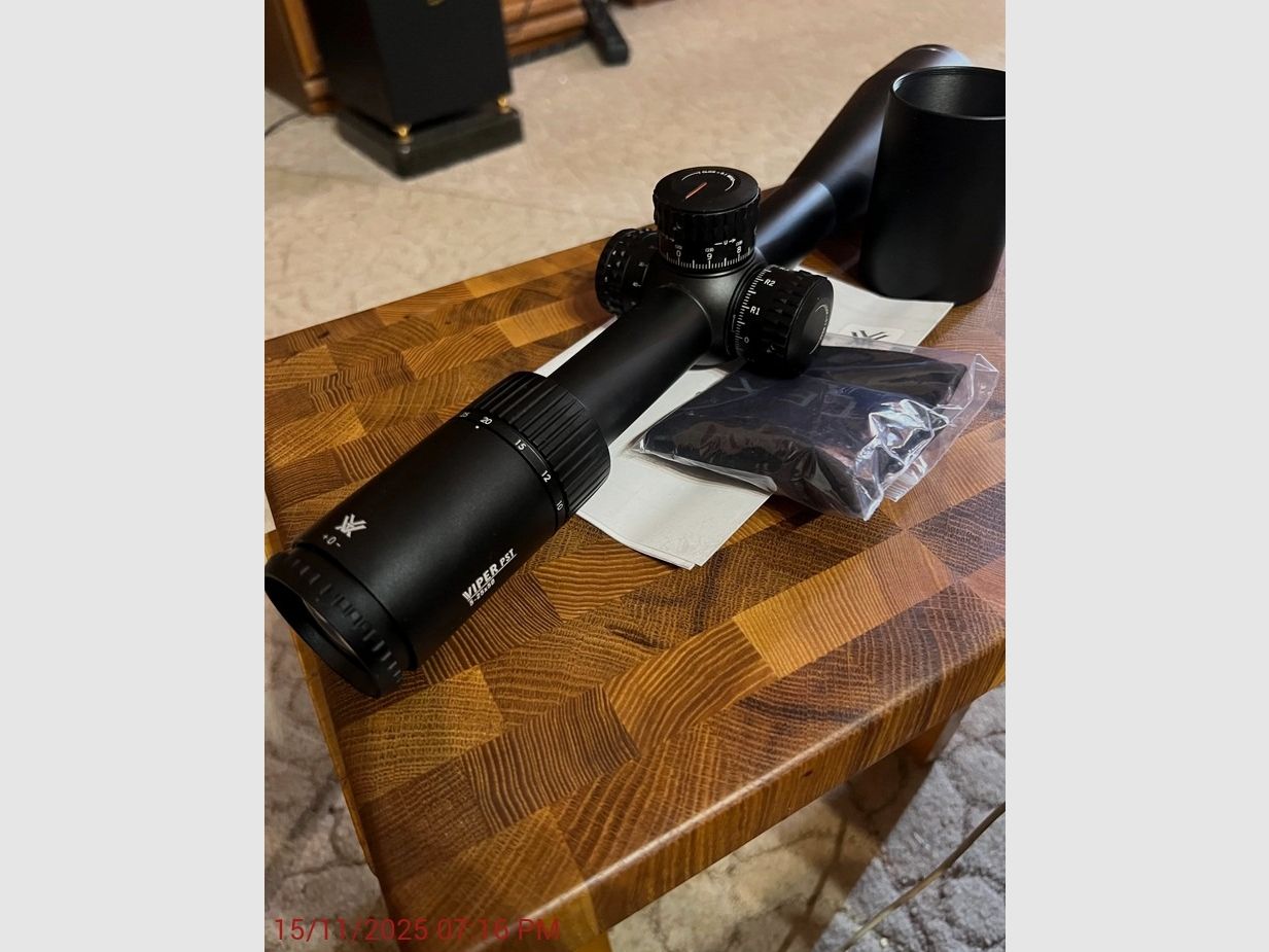 Vortex Viper PSTII 5-25x50 riflescope
