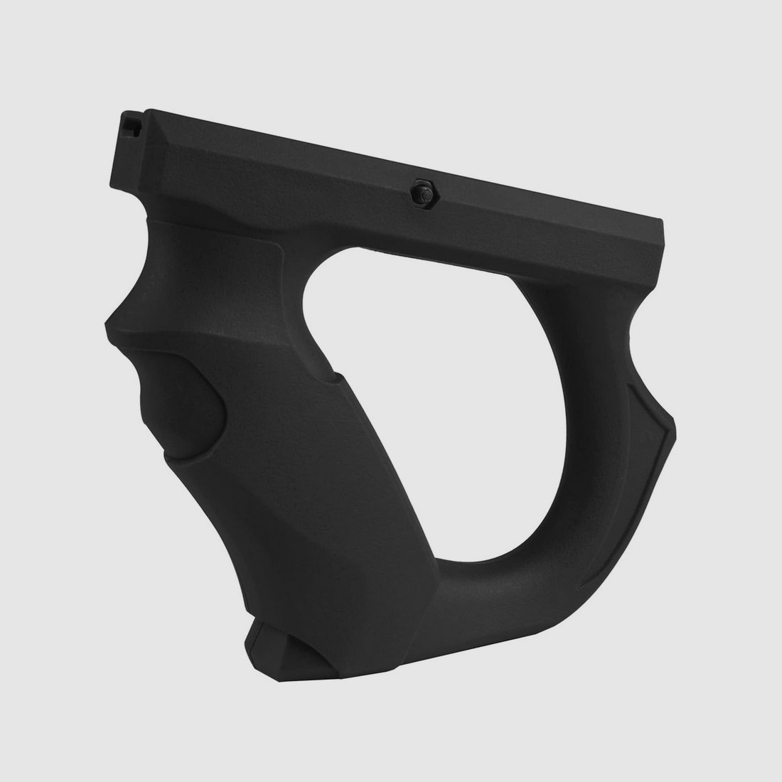 Grip anteriore Foregrip Impugnatura angolata | WB1001 Nero | per guida Picatinny da 20mm | NUOVO & mai usato, immagine 1 di 4