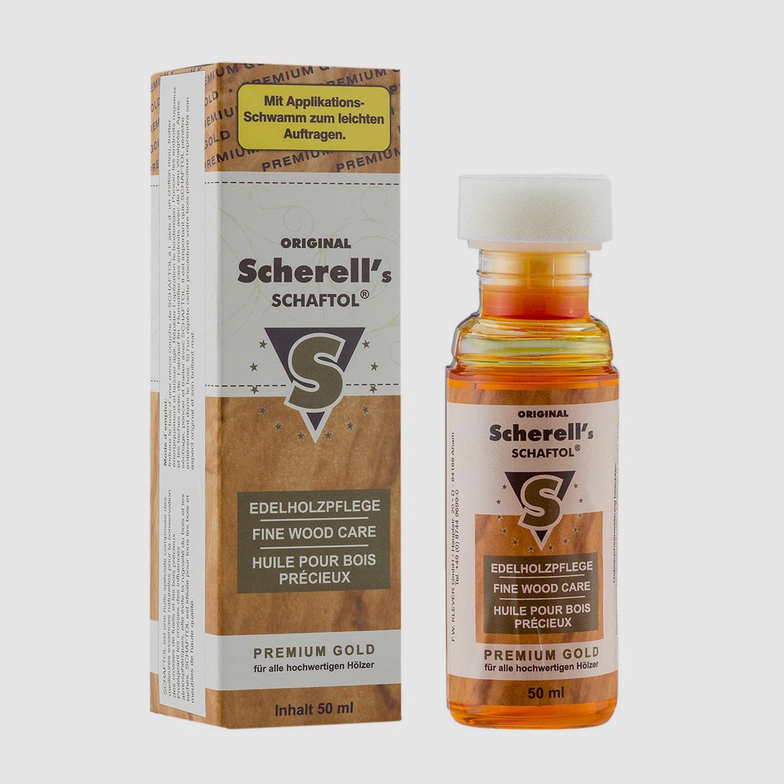 SCHAFTOL Holzöl Premium Gold 50ml