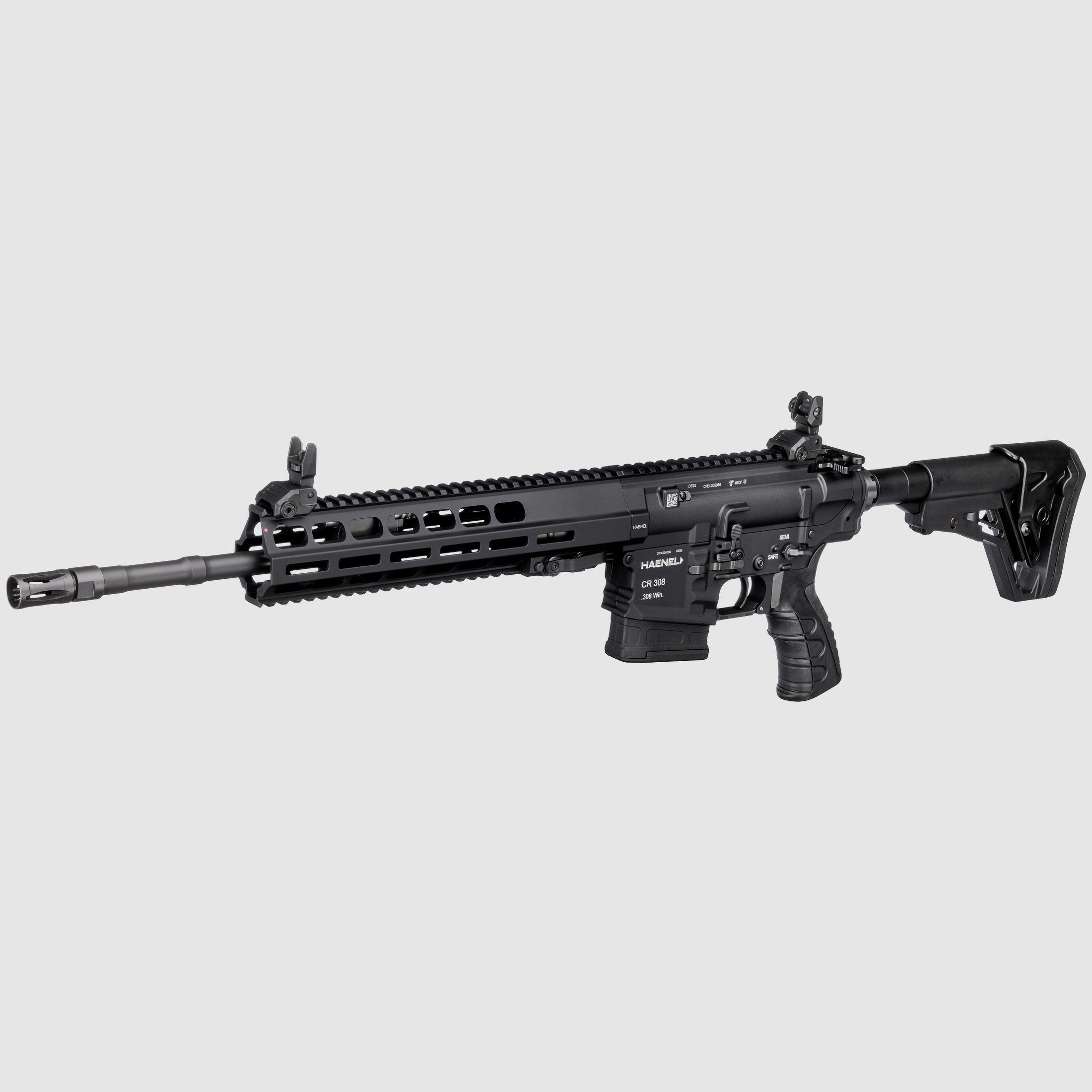 Haenel CR 308 M-LOK impugnatura 16,65", scatto diretto 2835N, cal. .308 Win.