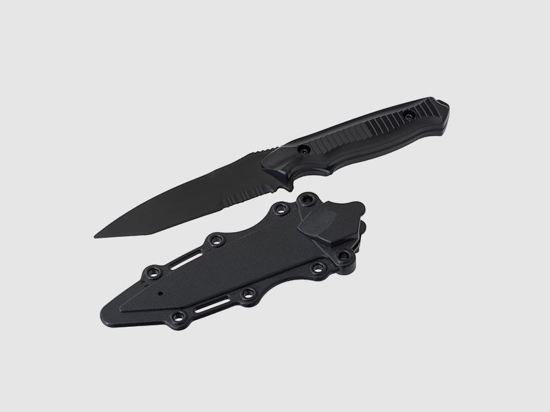Training knife 120mm with sheath, BK