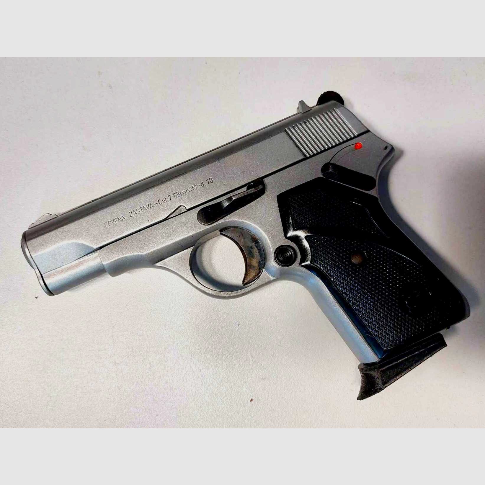 Pistole Zastava M70 Kal. 7,65 Browning
