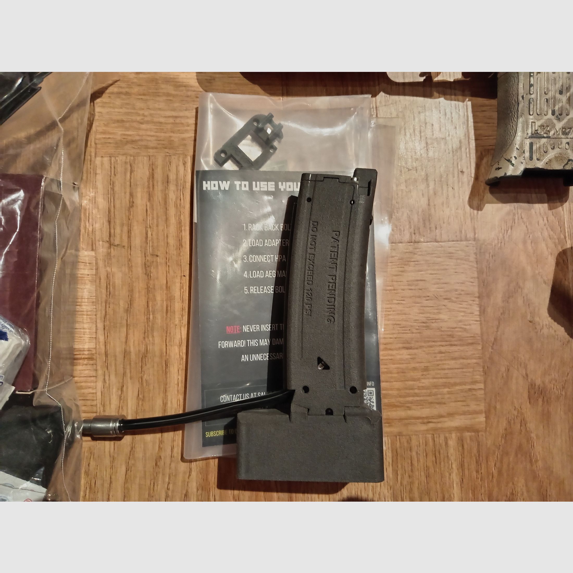 Airsoft MP7 GBB avec HPA