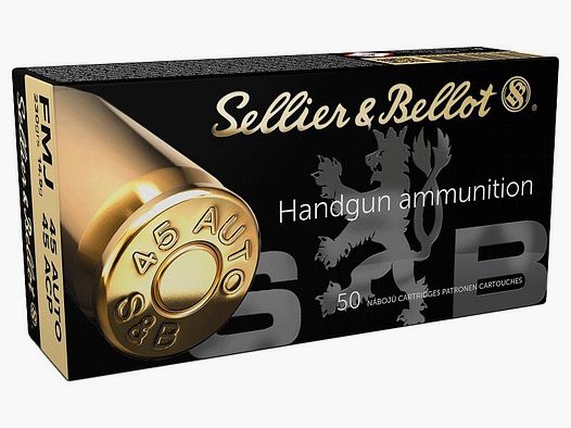 Patronen Sellier & Bellot 45 ACP 230GR FMJ