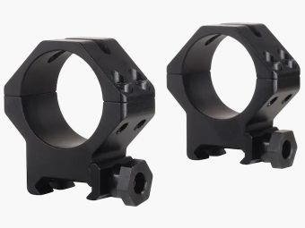 Weaver Tactical 4-Hole Skeleton Weaver-Style Ring matowy czarny 30mm średni, BH 9.4mm
