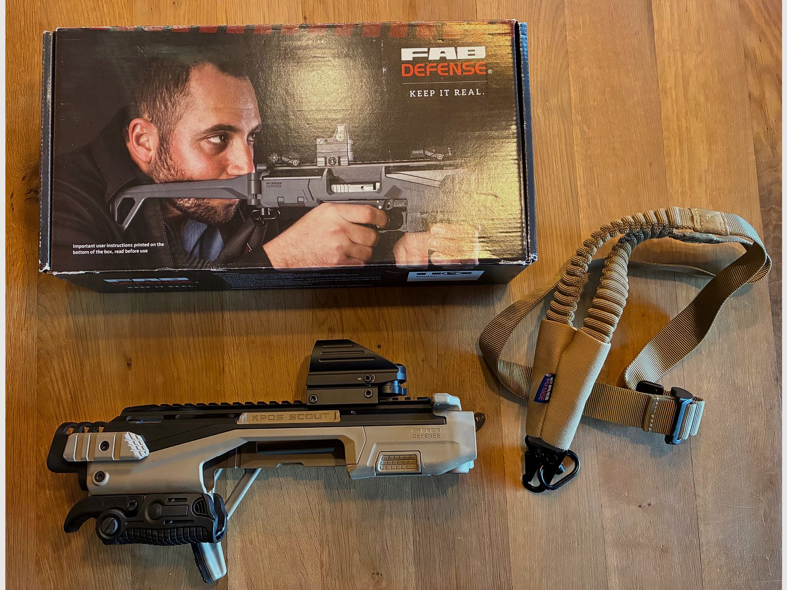 FAB Defense Kpos Scout für Glock