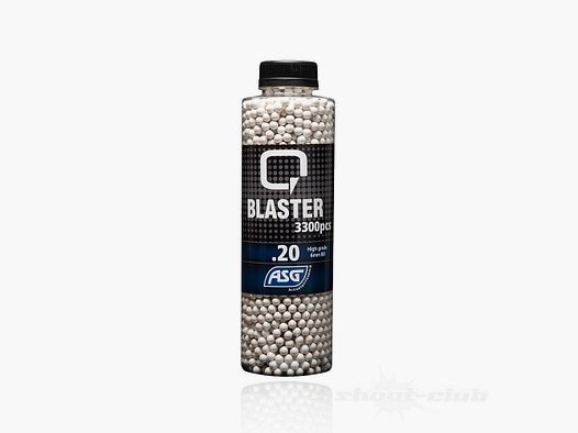 ASG Q Blaster BB Plastik 6mm / 0,20 g / 3300 Stk
