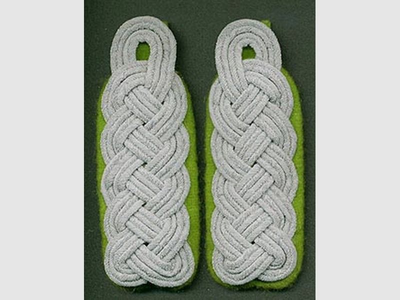 Paar Schulterstücke Major Gebirgsjäger Wehrmacht Repro !!!