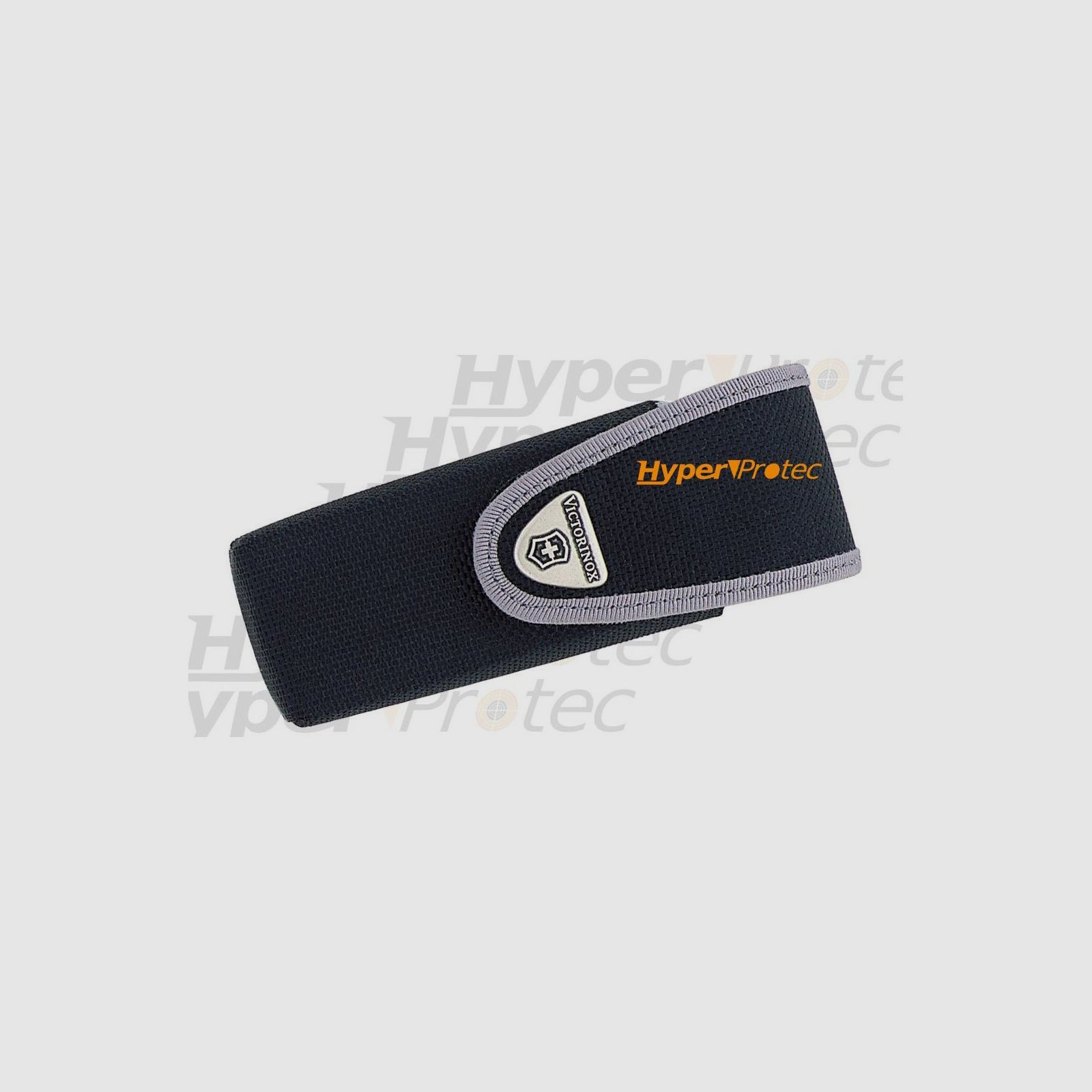 Nylonetui schwarz mit Klettverschluss Victorinox - 12 cm, Bild 2 von 2