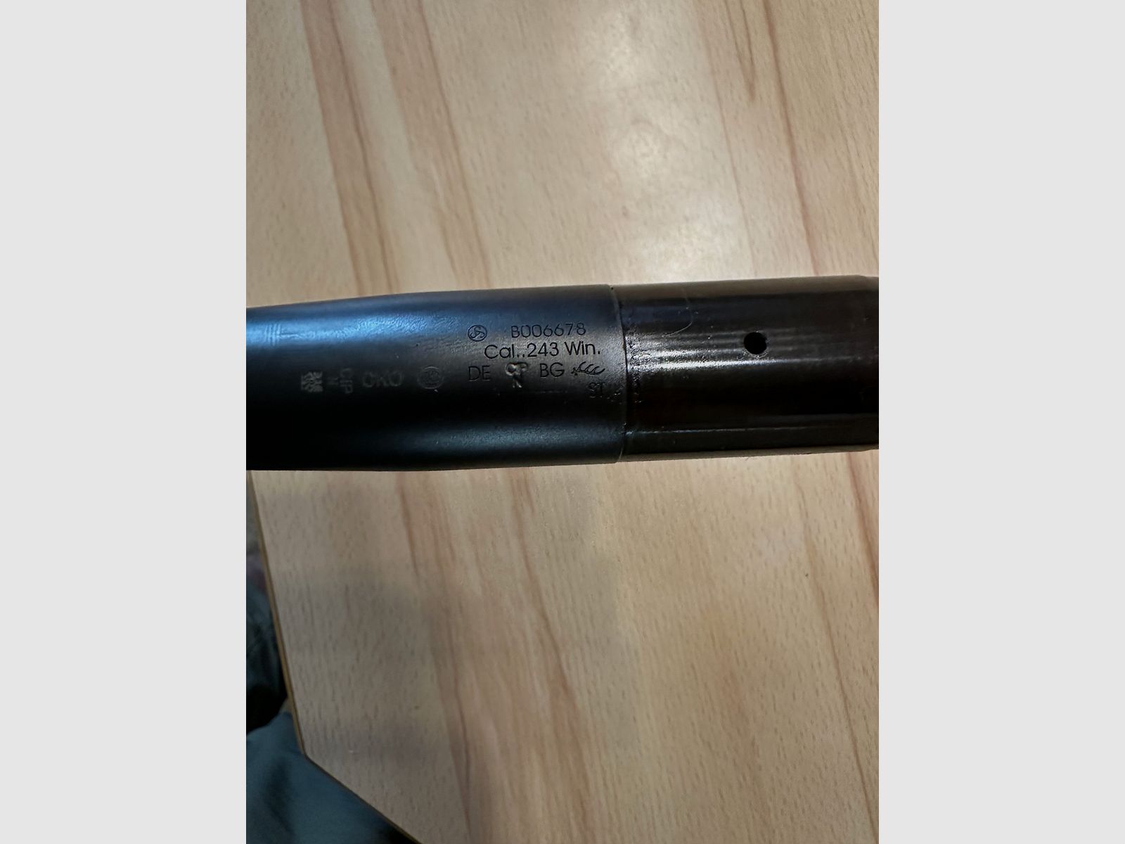 Switch barrel for Sauer 404/505 Cal.243Win