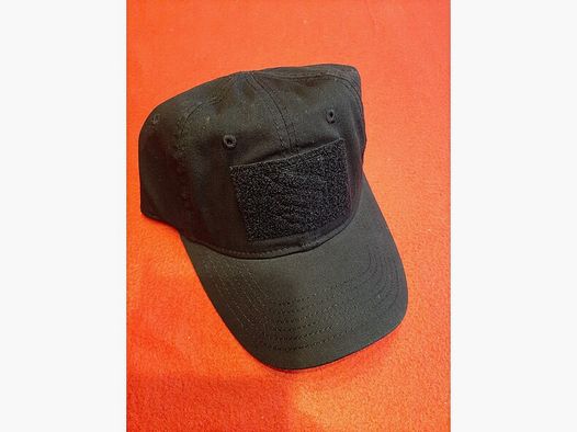 018 Blackhawk Base Cap, Schwarz mit Klett
