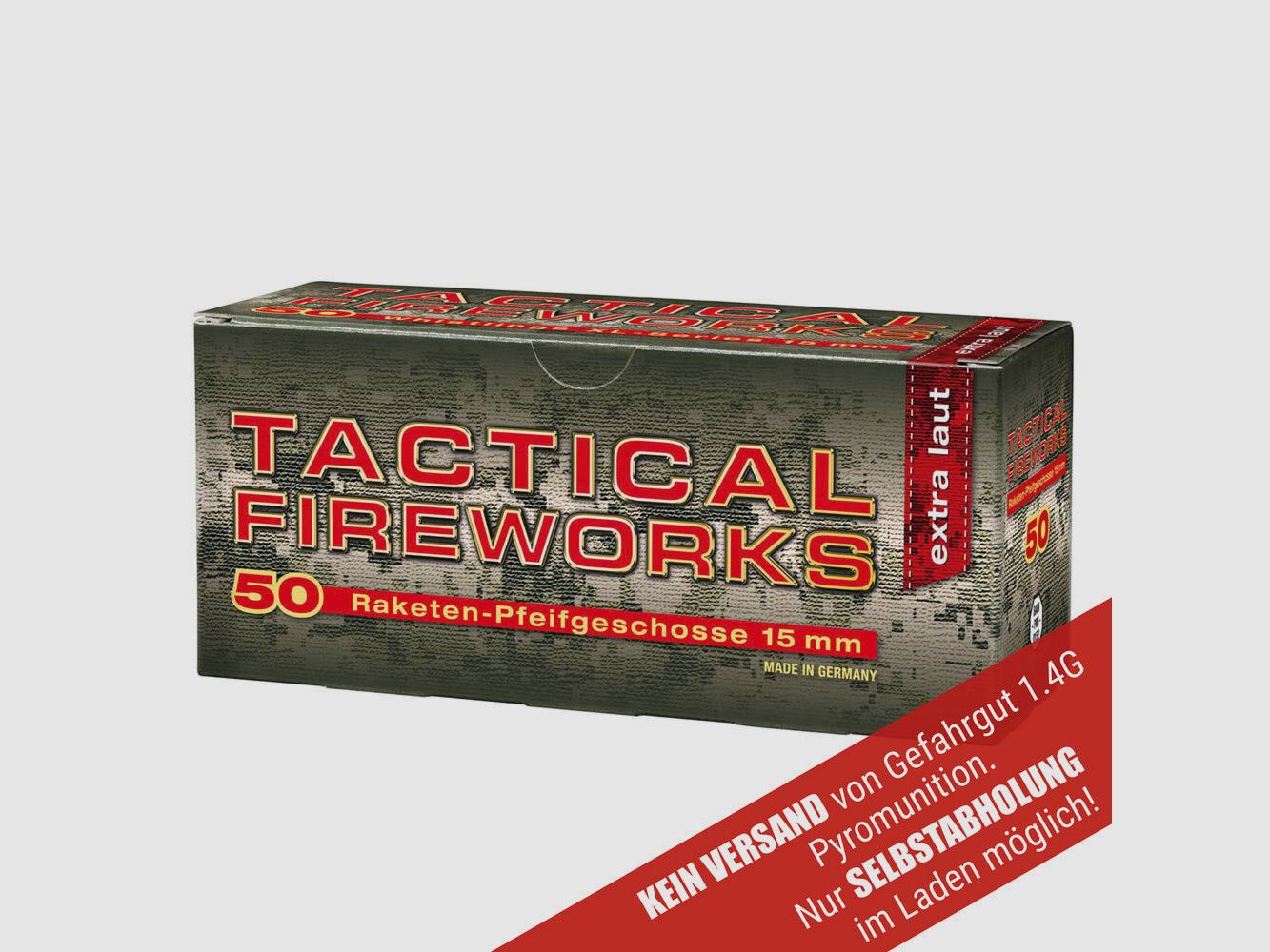 UMAREX Tactical Fireworks Whistle 15mm / Whistle Cartridge / 50 pcs.