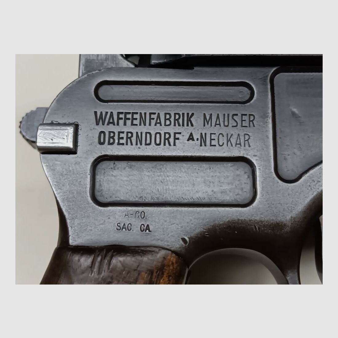 Waffenfabrik Mauser Oberndorf a/N Bolo