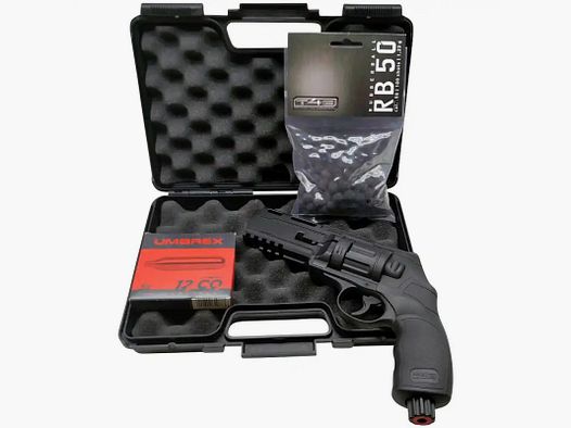 Pack Pistole UMAREX T4E Hdr 11 Joule Kal. 50 CO2 6Cps