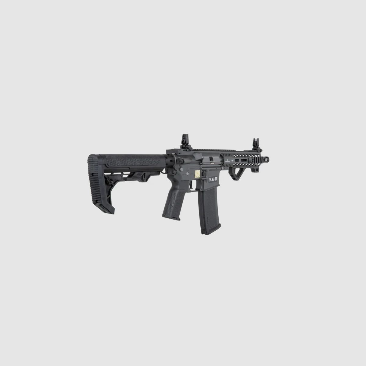 SA M4 CQB M-LOK (RRA SA-P17 PRIME™ Aster II ETU BLDC™) Rifle Airsoft Libre a partir de 18 años – Chaos Grey -F-
