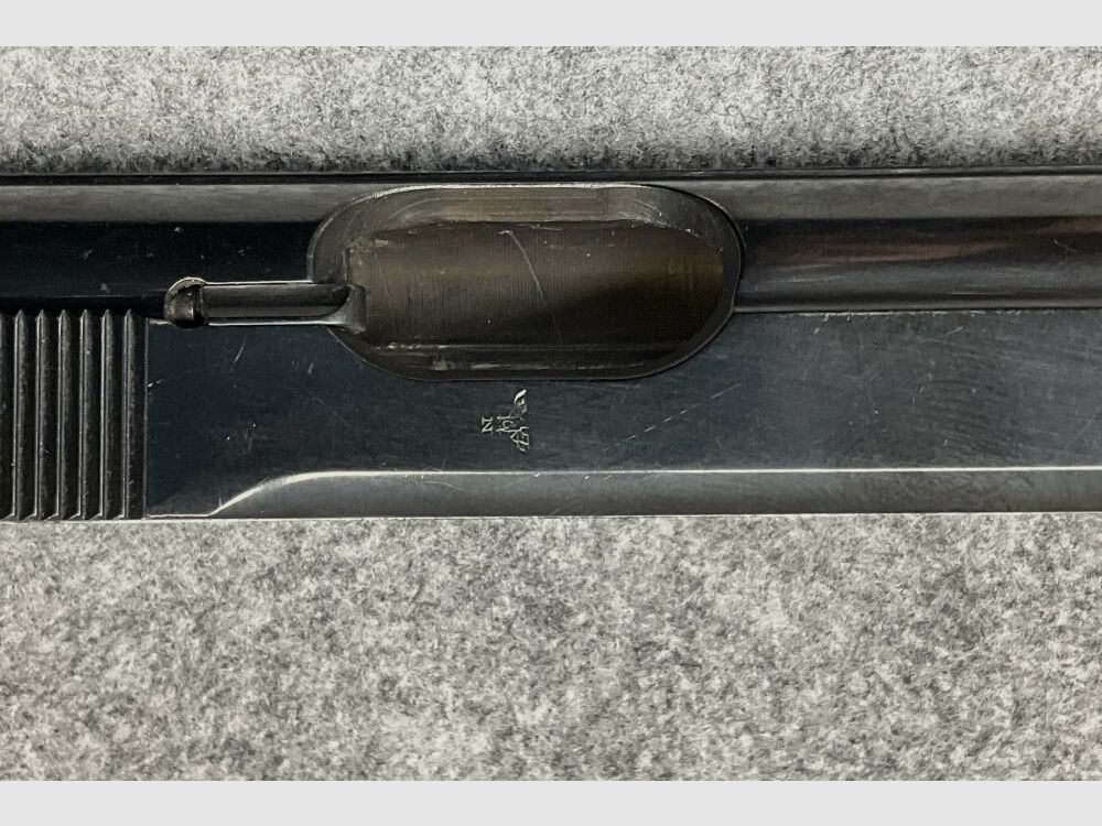 Walther PP from wartime production with acceptance stamp imperial eagle 7.65mm Browning