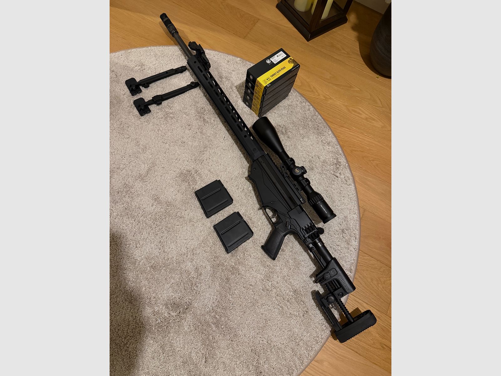 Ruger Precision Rifle 300 Win mag 26 cali Long Range Sniper