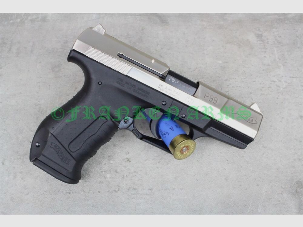 Walther P99 9mm P.A.K. Nikkel