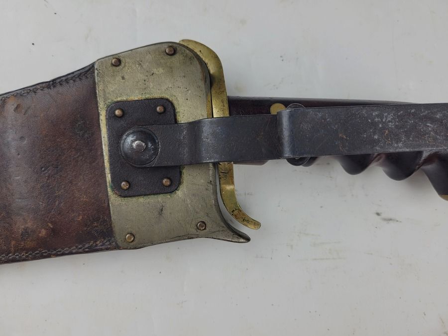 Impressionante coltello Bolo US – modello 1904 – coltello Hospital Corps – ottime condizioni, immagine 6 di 13