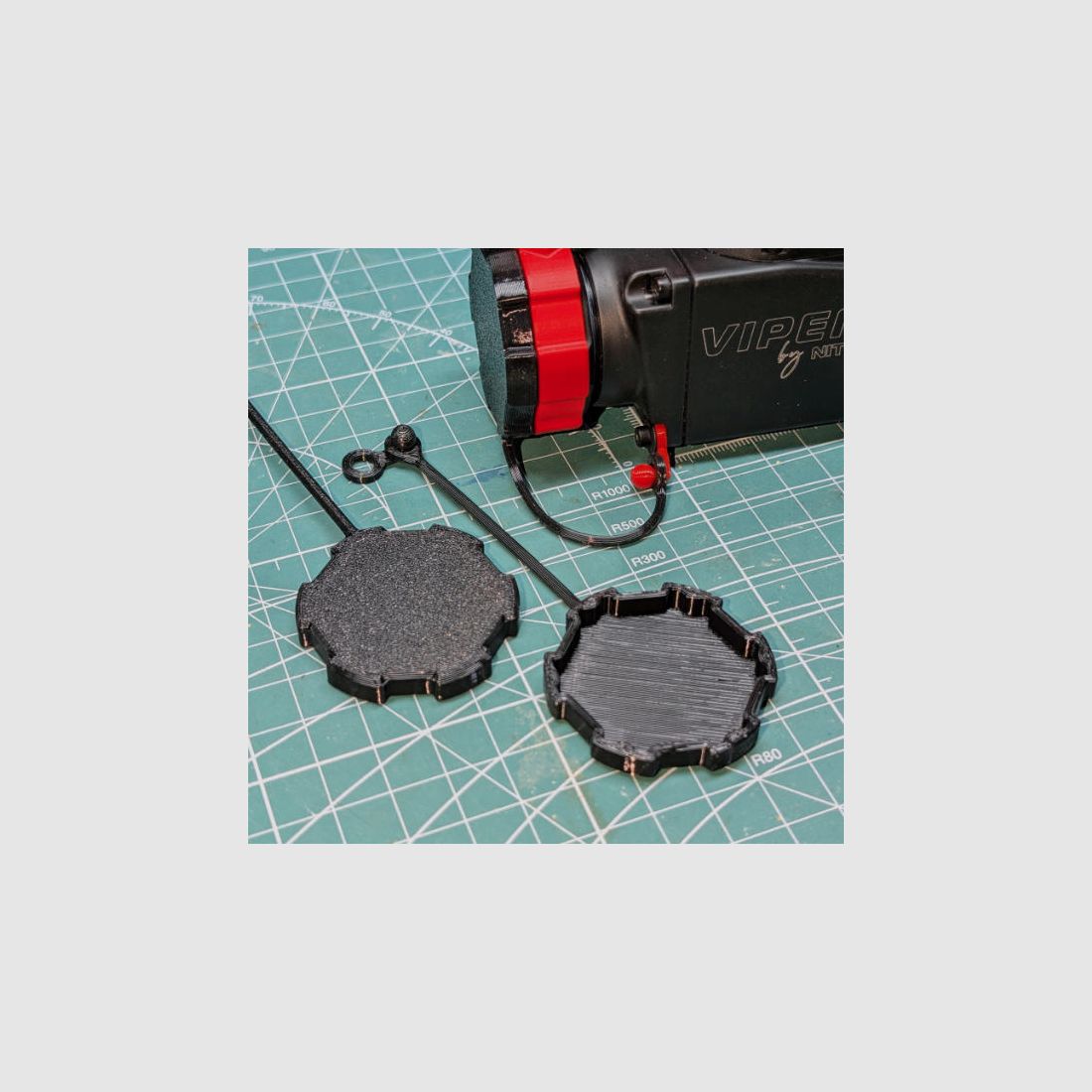 Pour Nitehog Viper 35 : capuchon de protection d'objectif amovible
